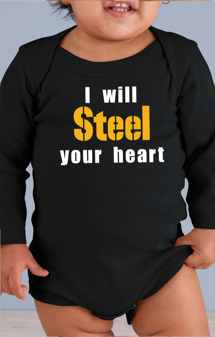 I will Steel your heart LongSleeve Onesie
