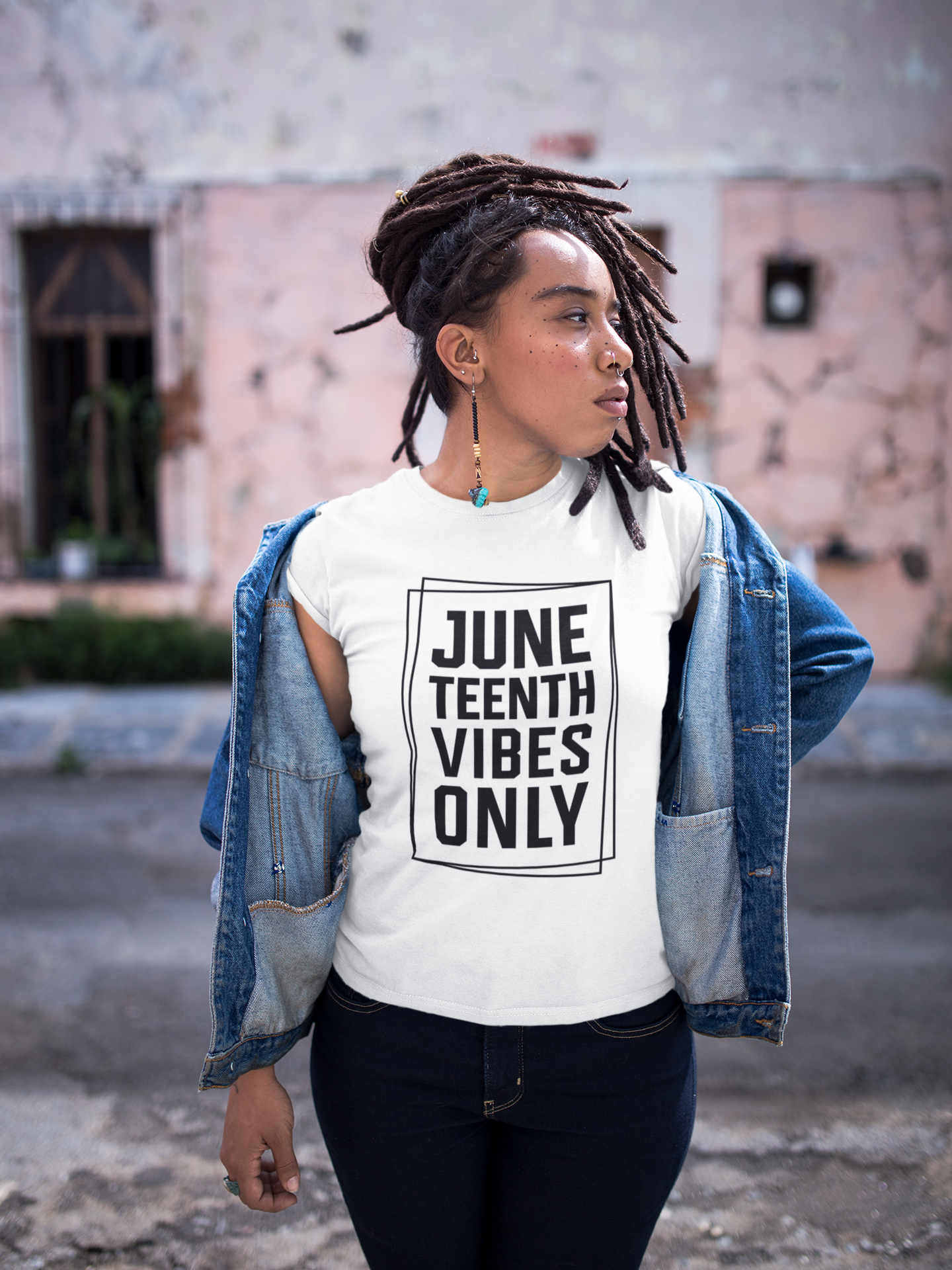 Juneteenth Vibes Only Unisex T-Shirt