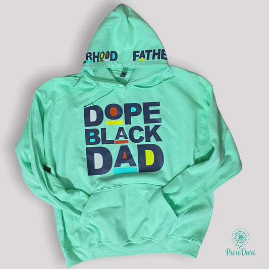 Dope Black Dad Unisex Hoodie